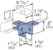 6 Hole 3 Corner Wing - Click Image to Close